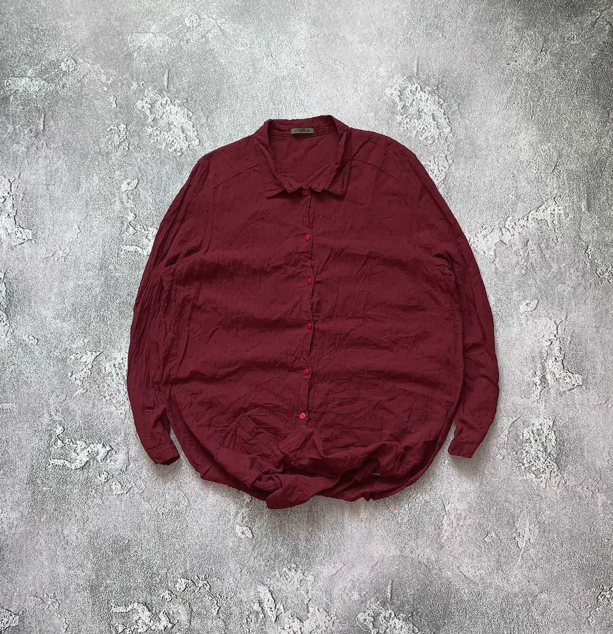Japanese Brand × Rundholz Oska 3 button up long shirt dress oversized long sleeve Size L / US 10 / IT 46 - 1 Thumbnail