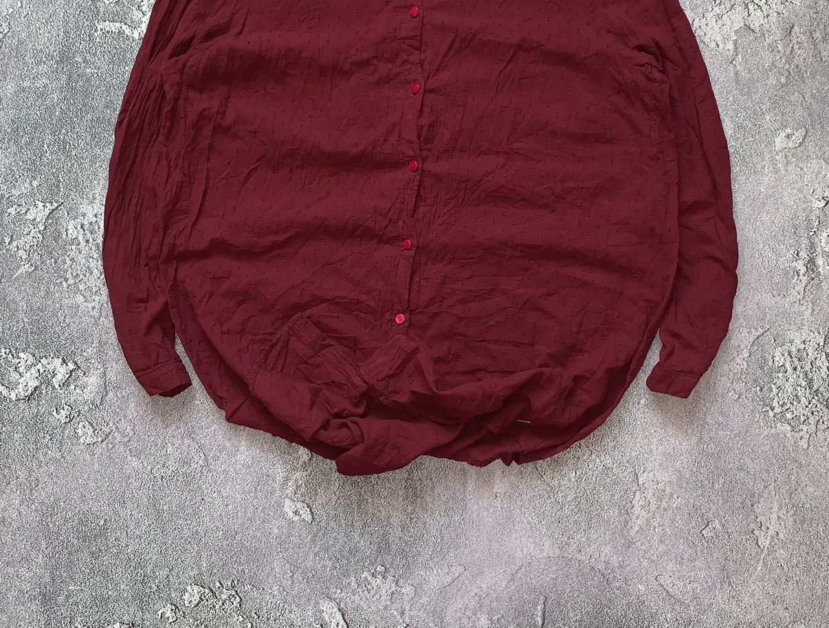 Japanese Brand × Rundholz Oska 3 button up long shirt dress oversized long sleeve Size L / US 10 / IT 46 - 2 Thumbnail