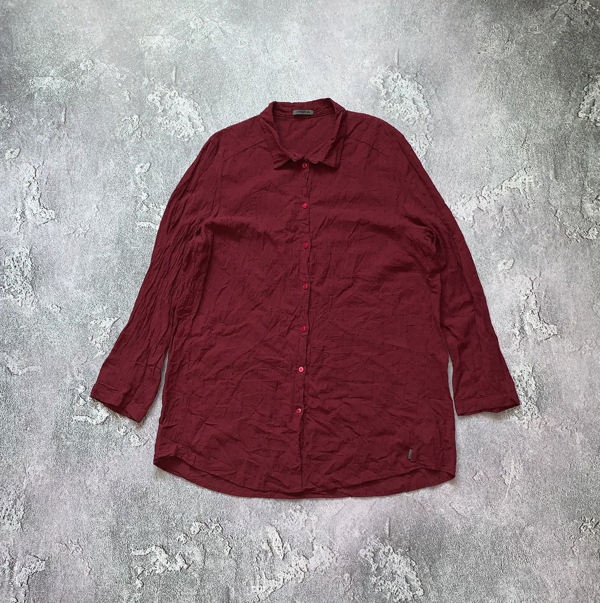 Japanese Brand × Rundholz Oska 3 button up long shirt dress oversized long sleeve Size L / US 10 / IT 46 - 9 Thumbnail