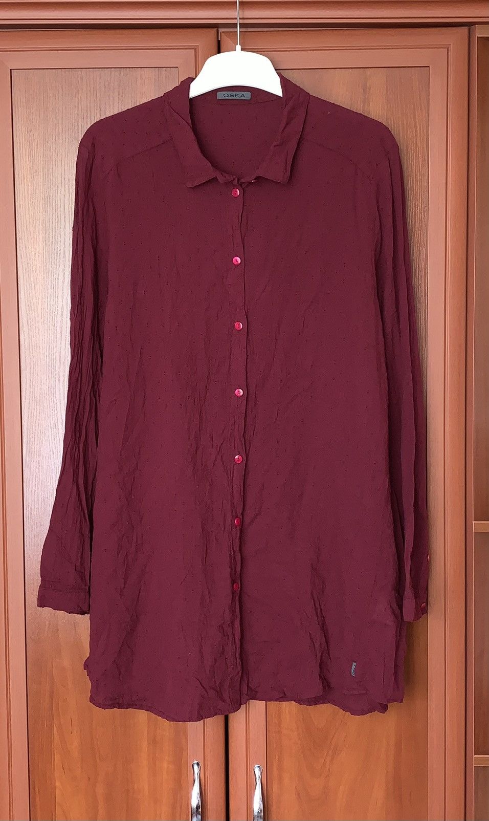Japanese Brand × Rundholz Oska 3 button up long shirt dress oversized long sleeve Size L / US 10 / IT 46 - 10 Thumbnail