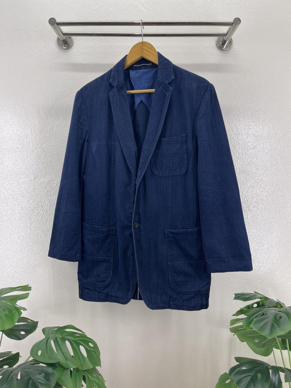 Niuhans 2015 Niuhans Indigo chore Jacket Size US M / EU 48-50 / 2 - 3 Thumbnail