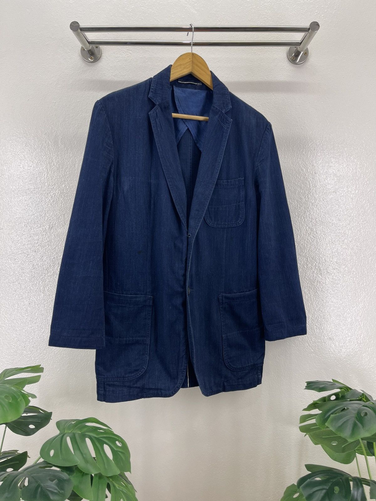 Niuhans 2015 Niuhans Indigo chore Jacket Size US M / EU 48-50 / 2 - 4 Thumbnail