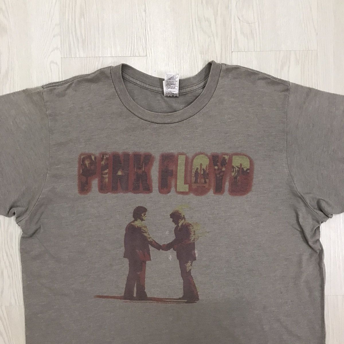 Band Tees × Pink Floyd × Vintage Vintage Pink Floyd Band Tee Metallica Radiohead Size US L / EU 52-54 / 3 - 3 Thumbnail