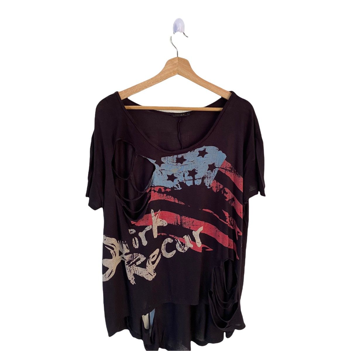 Hysteric Glamour × If Six Was Nine × Le Grande Bleu (L.G.B.) PUNK SICK🔥QUIRK RECUR DISTRESSED SEDITIONARIES TEE PUNK Size US L / EU 52-54 / 3 - 8 Thumbnail
