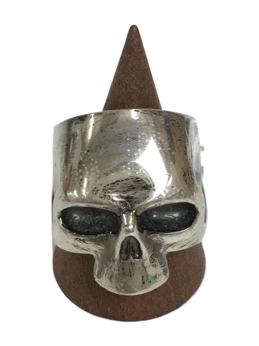 Number (N)ine Silver Skull Ring Size ONE SIZE - 1 Thumbnail