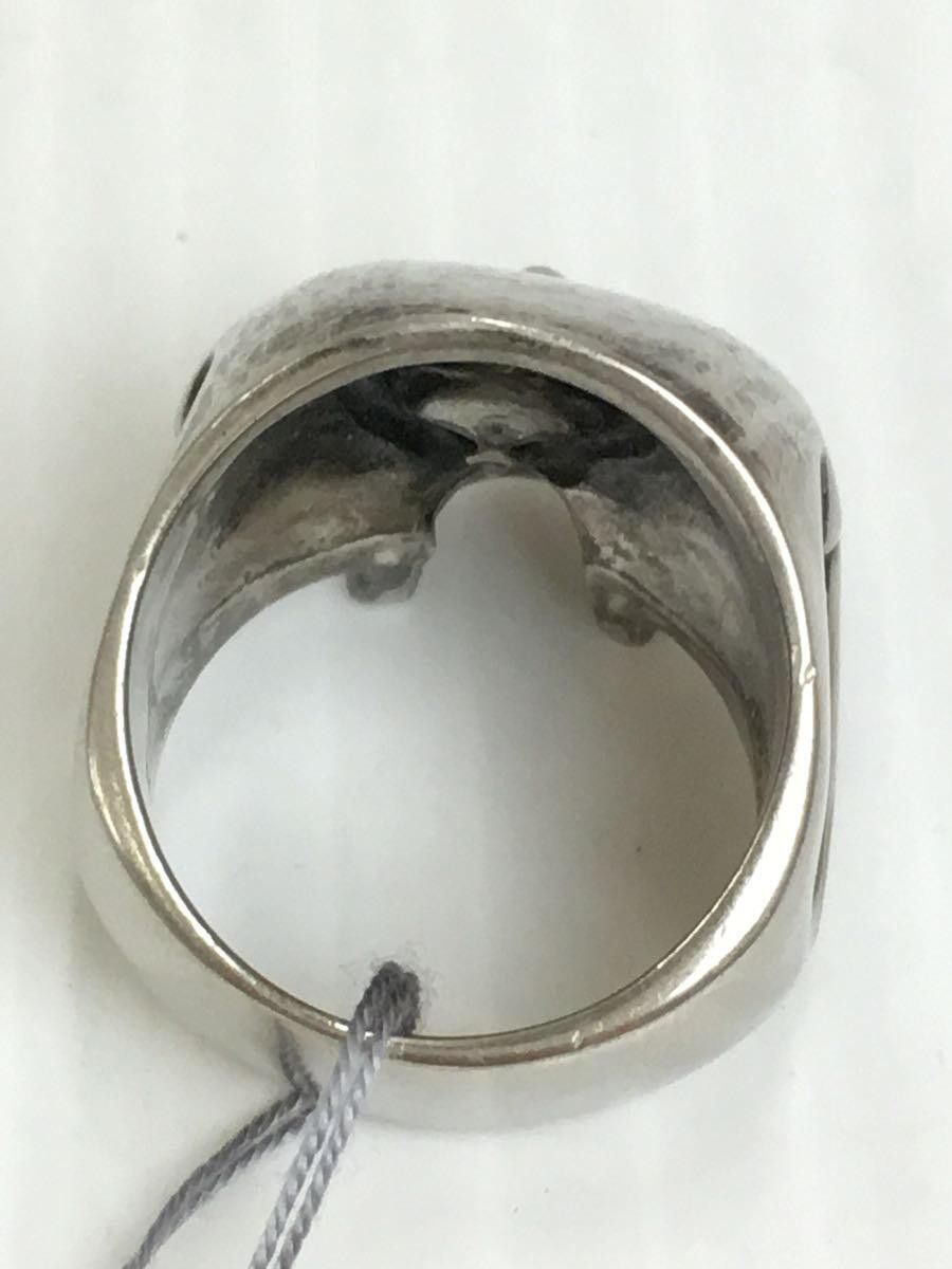Number (N)ine Silver Skull Ring Size ONE SIZE - 3 Thumbnail