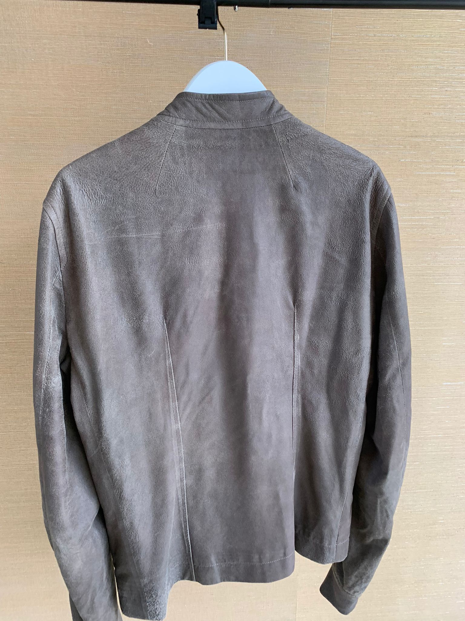 Rick Owens Intarsia Leather Jacket in DNA Dust Size US M / EU 48-50 / 2 - 14 Thumbnail