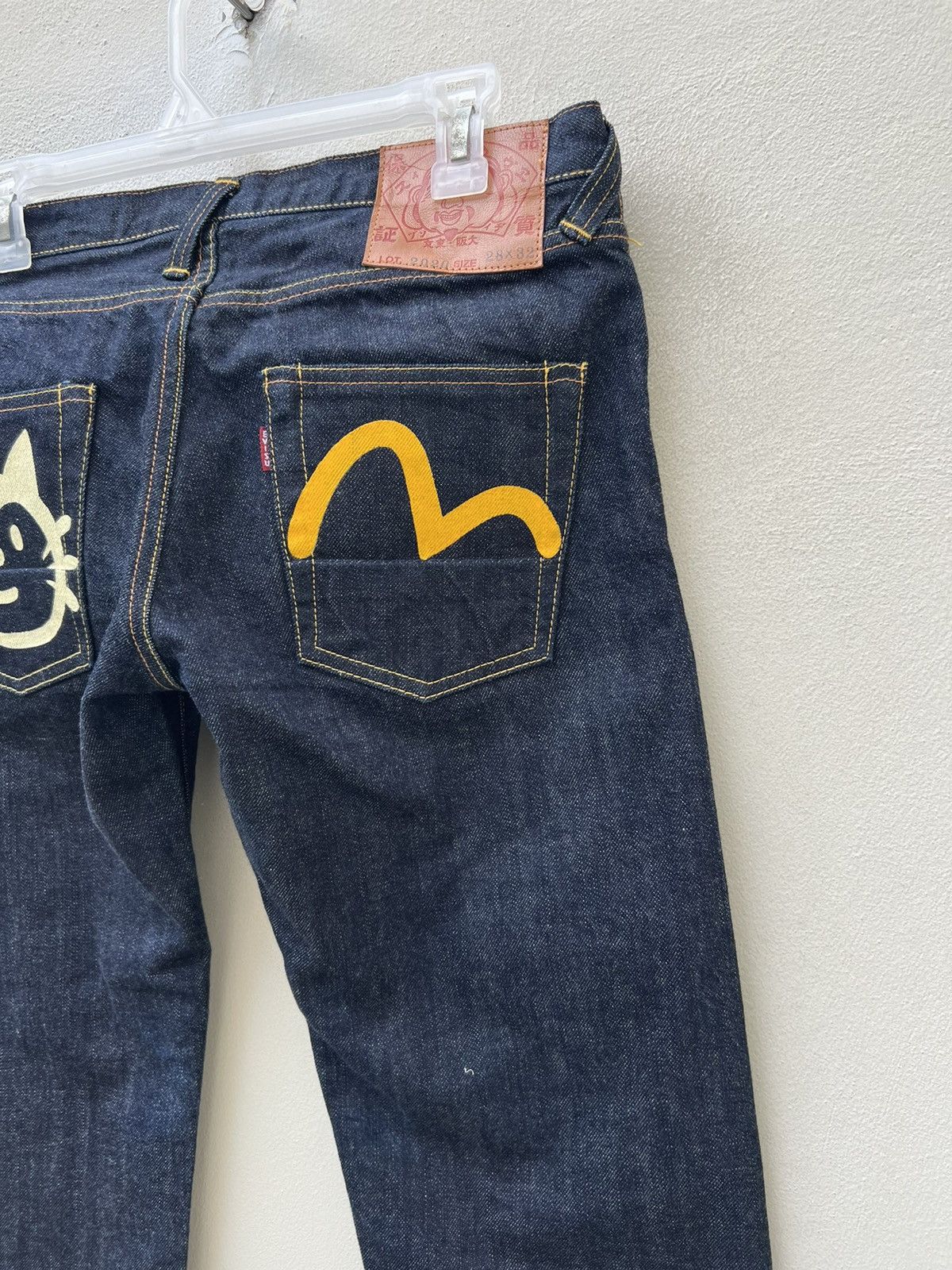 Evisu Evisu Made in Japan Redline Selvedge Denim Jeans Size US 29 - 4 Thumbnail
