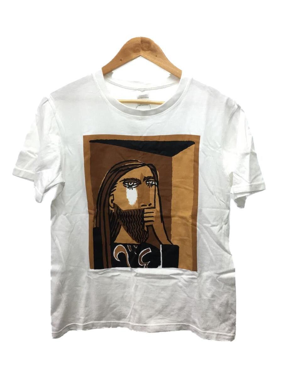 image of Number N Ine Aw02 Art Print Tee in White, Men's (Size Large)