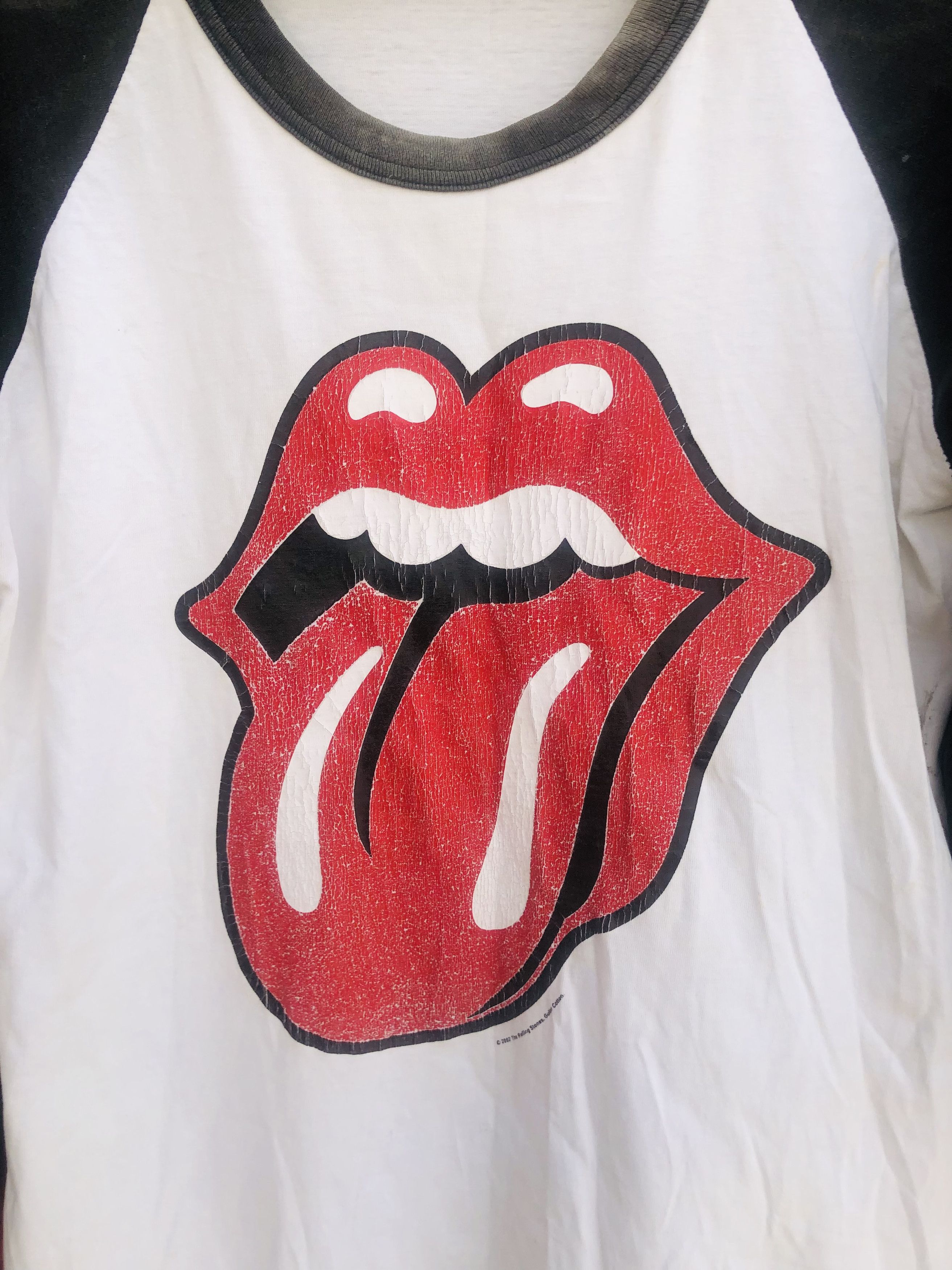 Band Tees × Vintage Vintage The Rolling Stone Band Music 3 Qaurter Shirt Size US M / EU 48-50 / 2 - 3 Thumbnail