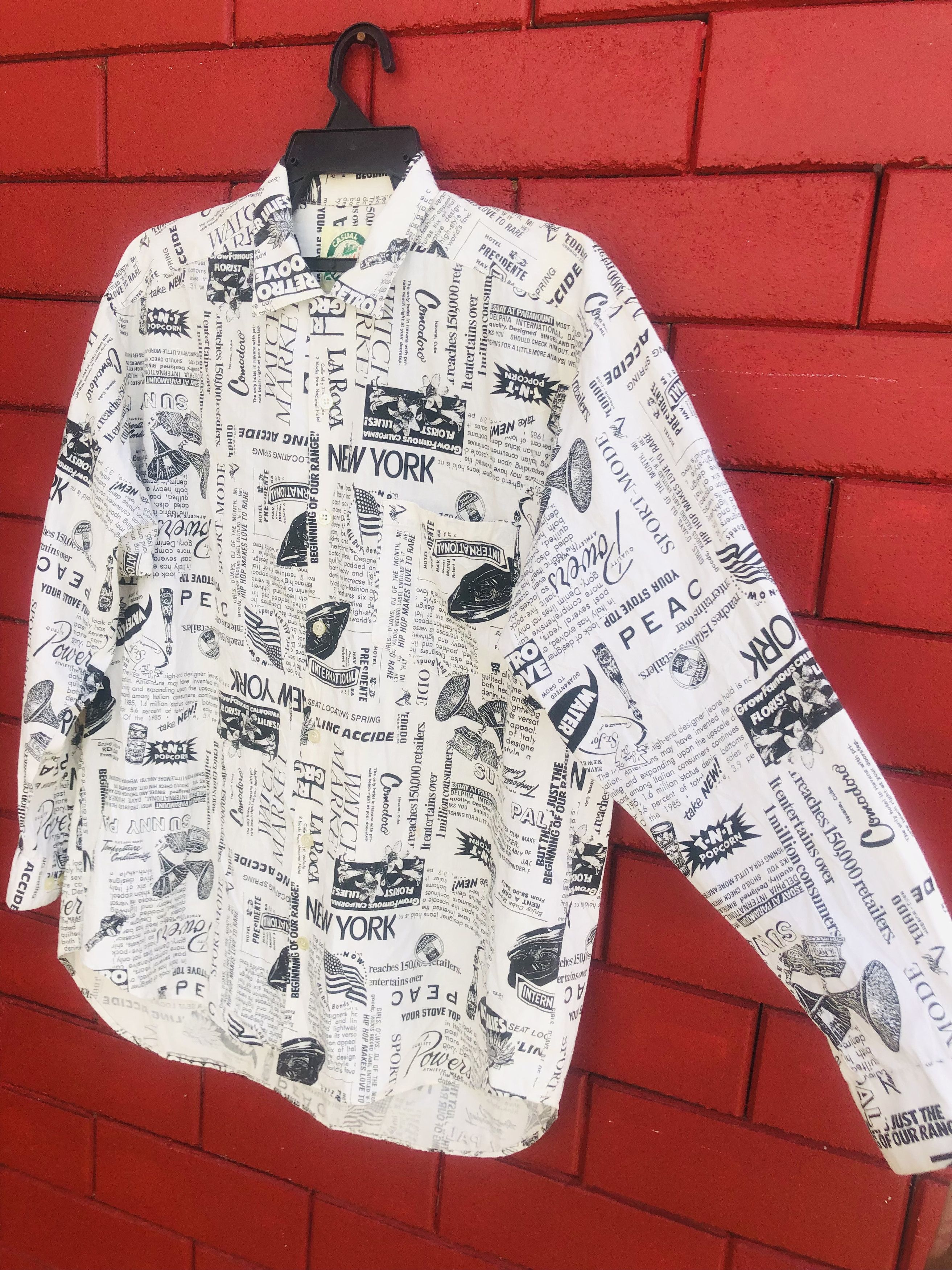 Japanese Brand × Vintage Vintage Voruju Paper Japanese Designed Fashion Style Size US L / EU 52-54 / 3 - 5 Thumbnail
