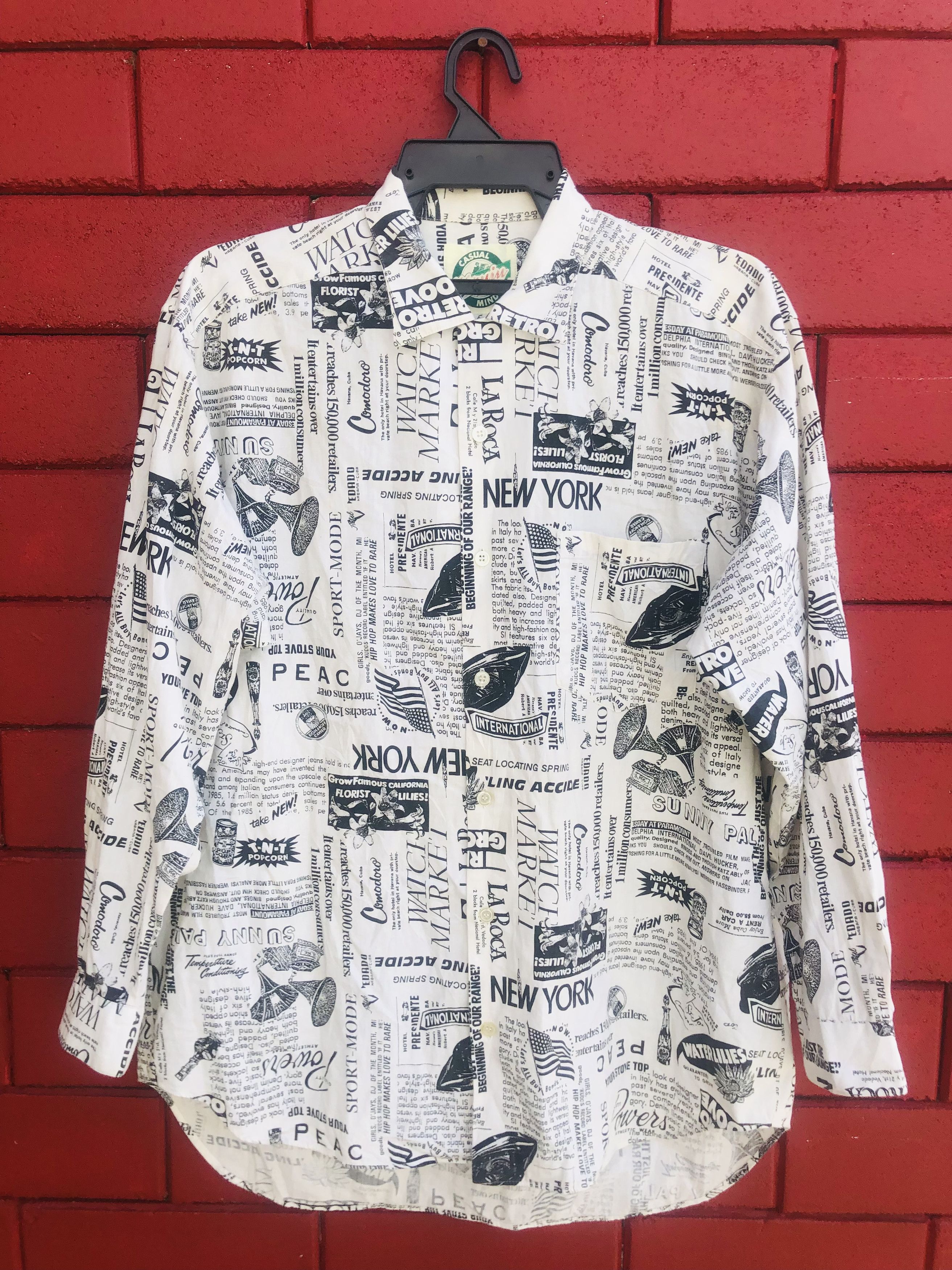 Japanese Brand × Vintage Vintage Voruju Paper Japanese Designed Fashion Style Size US L / EU 52-54 / 3 - 1 Thumbnail