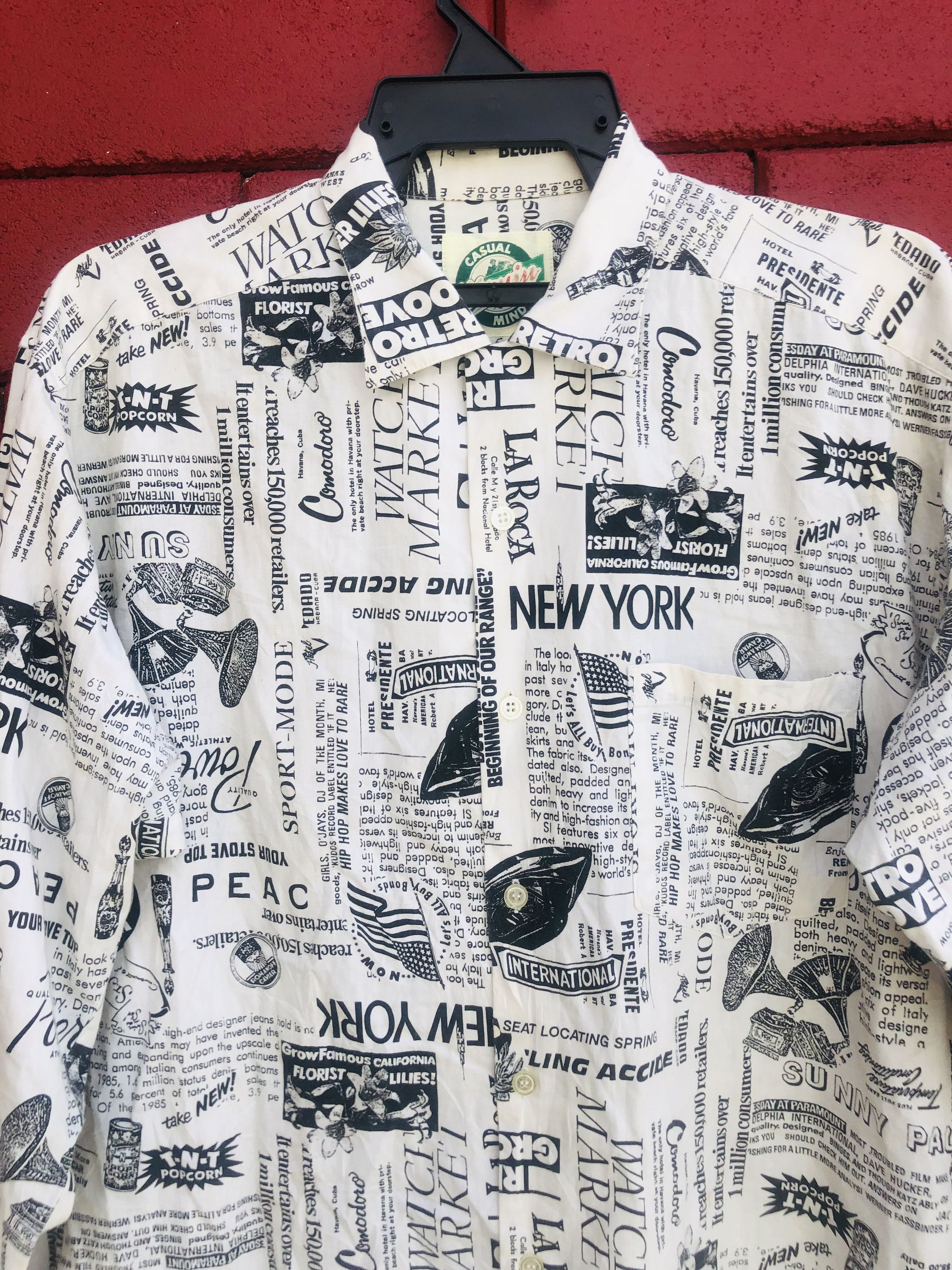 Japanese Brand × Vintage Vintage Voruju Paper Japanese Designed Fashion Style Size US L / EU 52-54 / 3 - 3 Thumbnail
