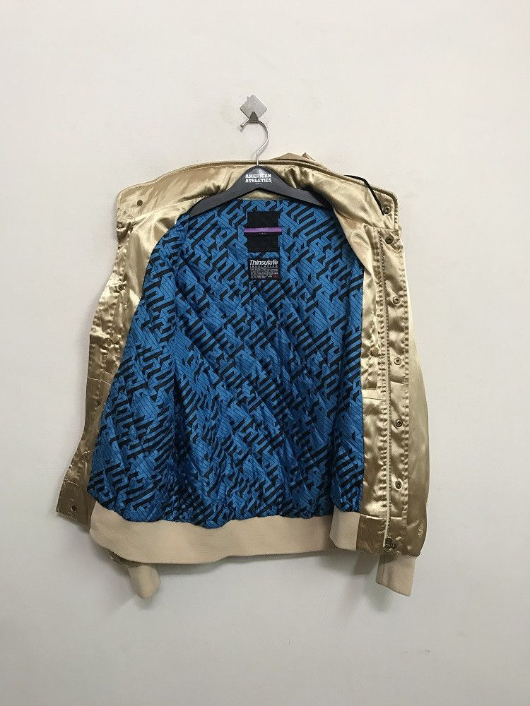 Swagger SWAGGER Gold Color Insulation Concealable Hoodie Bomber Size US M / EU 48-50 / 2 - 9 Thumbnail