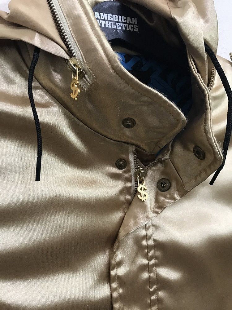 Swagger SWAGGER Gold Color Insulation Concealable Hoodie Bomber Size US M / EU 48-50 / 2 - 8 Thumbnail