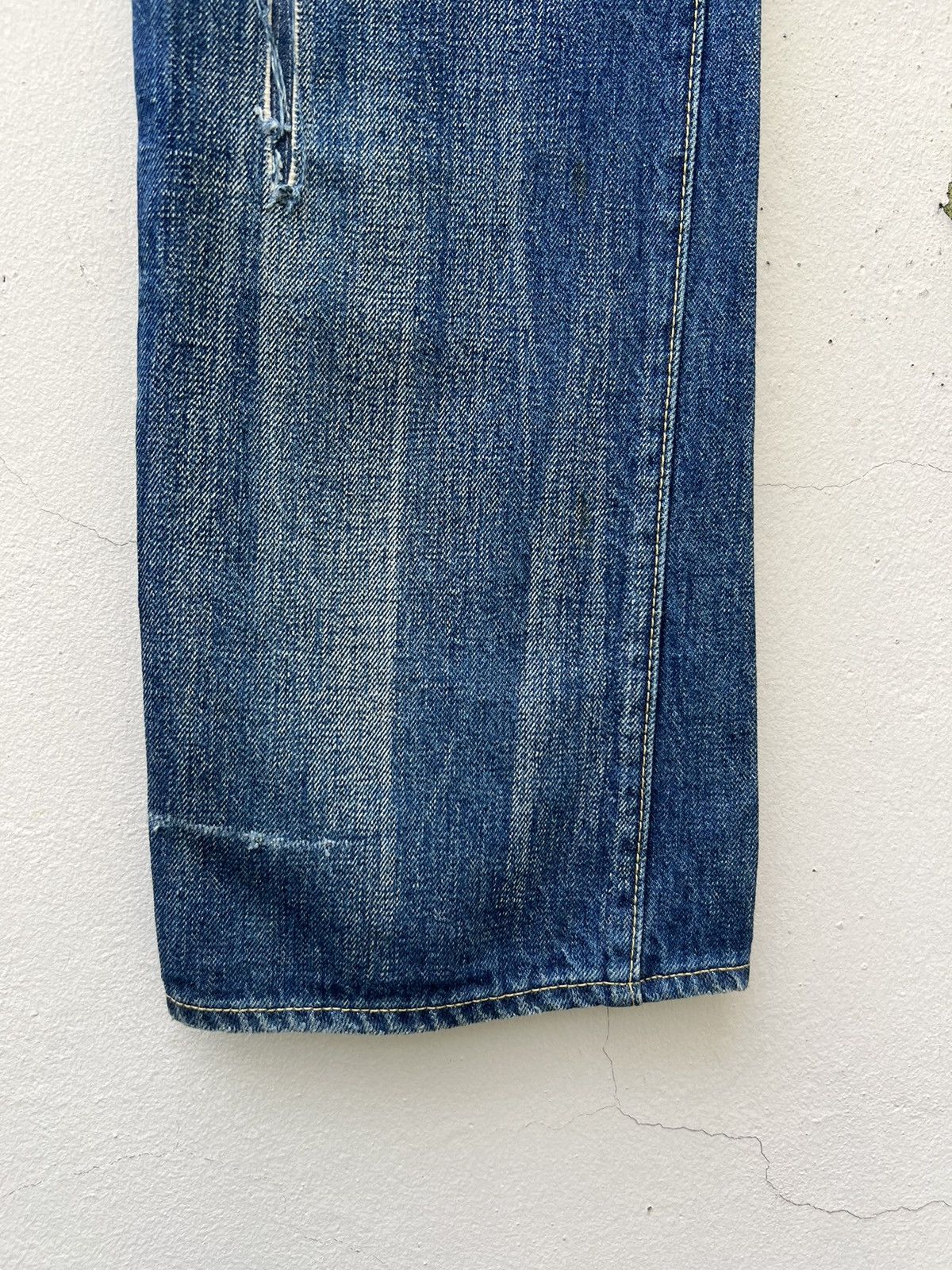 Swagger Vintage Swagger Japan Distress Denim Redline Selvedge Jeans Size US 32 / EU 48 - 9 Thumbnail