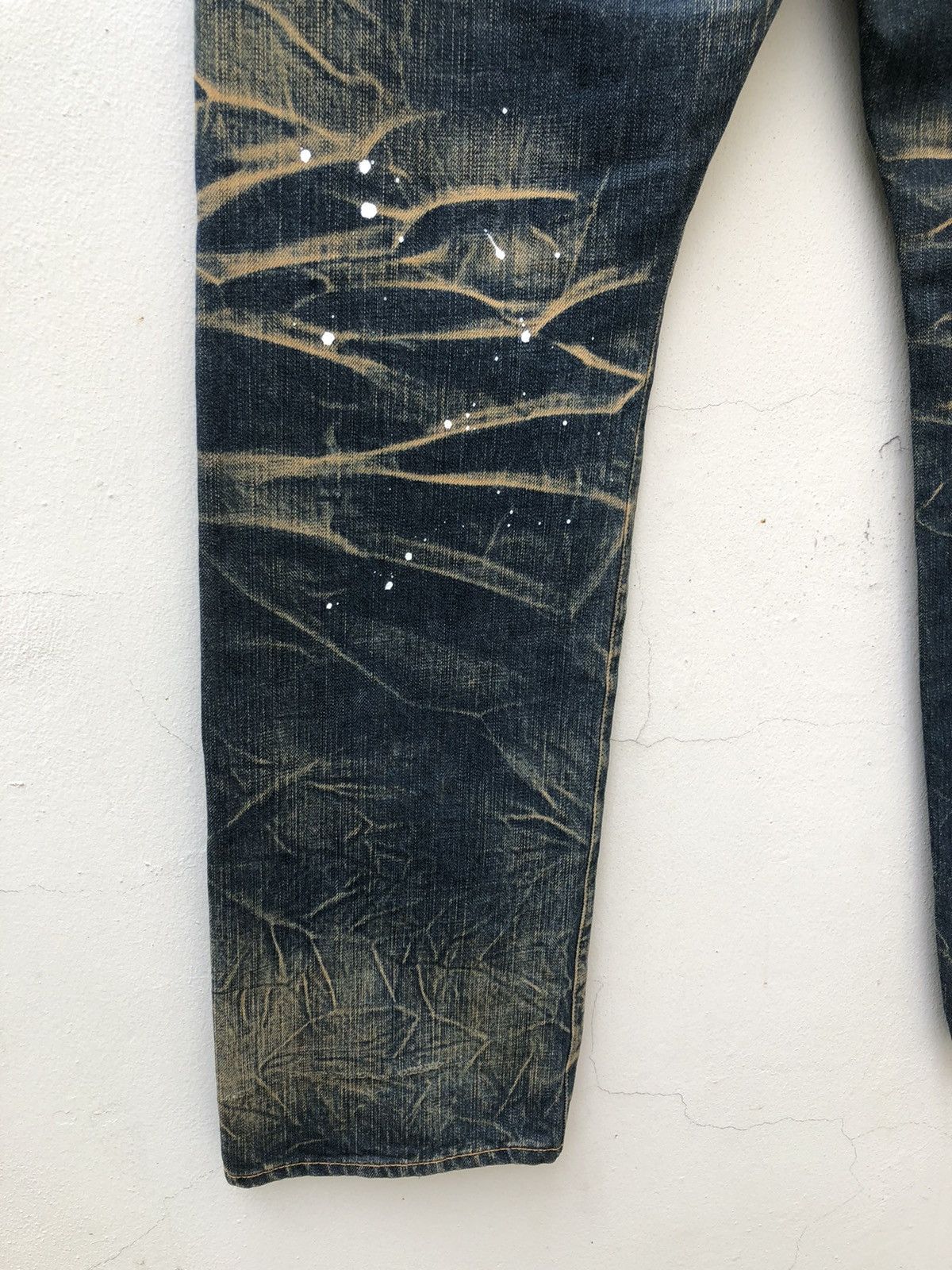 Swagger Swagger Made in Japan Distressed Painter Denim Jeans Size US 32 / EU 48 - 13 Thumbnail