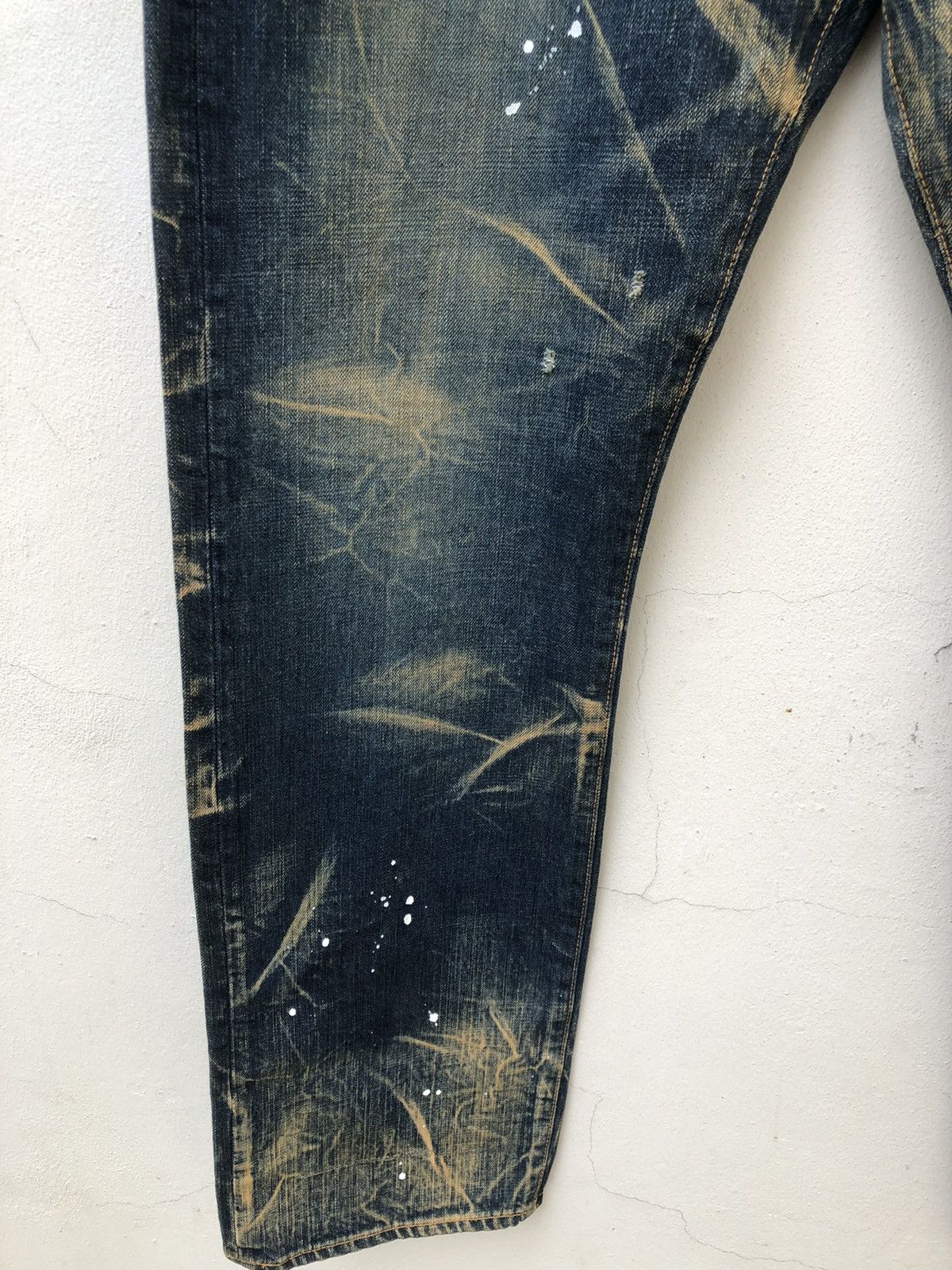 Swagger Swagger Made in Japan Distressed Painter Denim Jeans Size US 32 / EU 48 - 5 Thumbnail