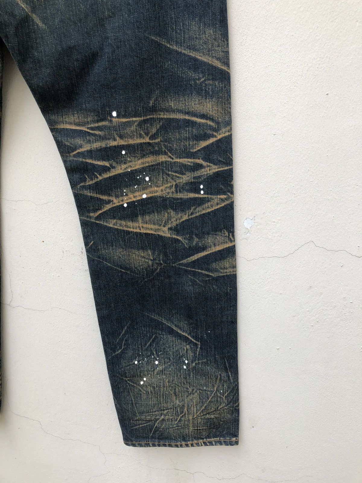 Swagger Swagger Made in Japan Distressed Painter Denim Jeans Size US 32 / EU 48 - 15 Thumbnail