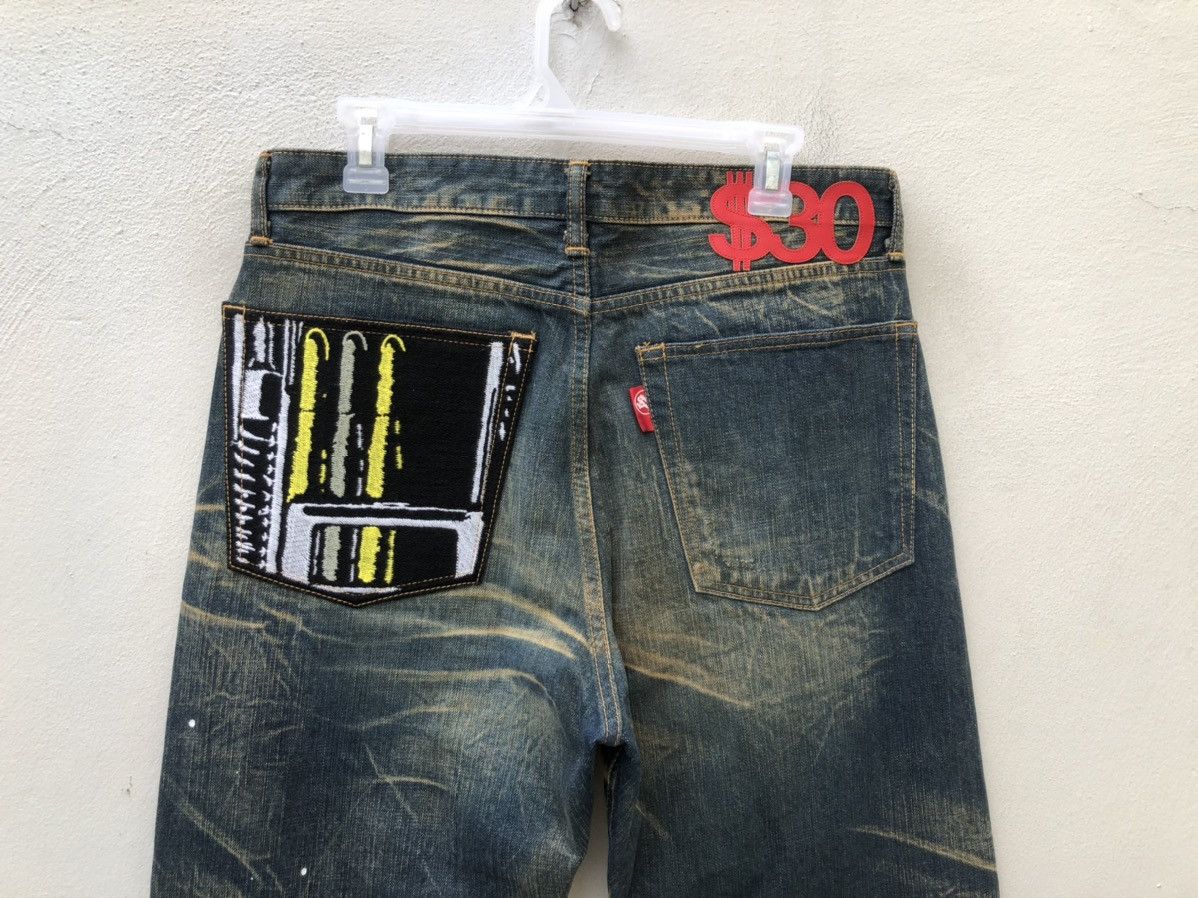 Swagger Swagger Made in Japan Distressed Painter Denim Jeans Size US 32 / EU 48 - 11 Thumbnail