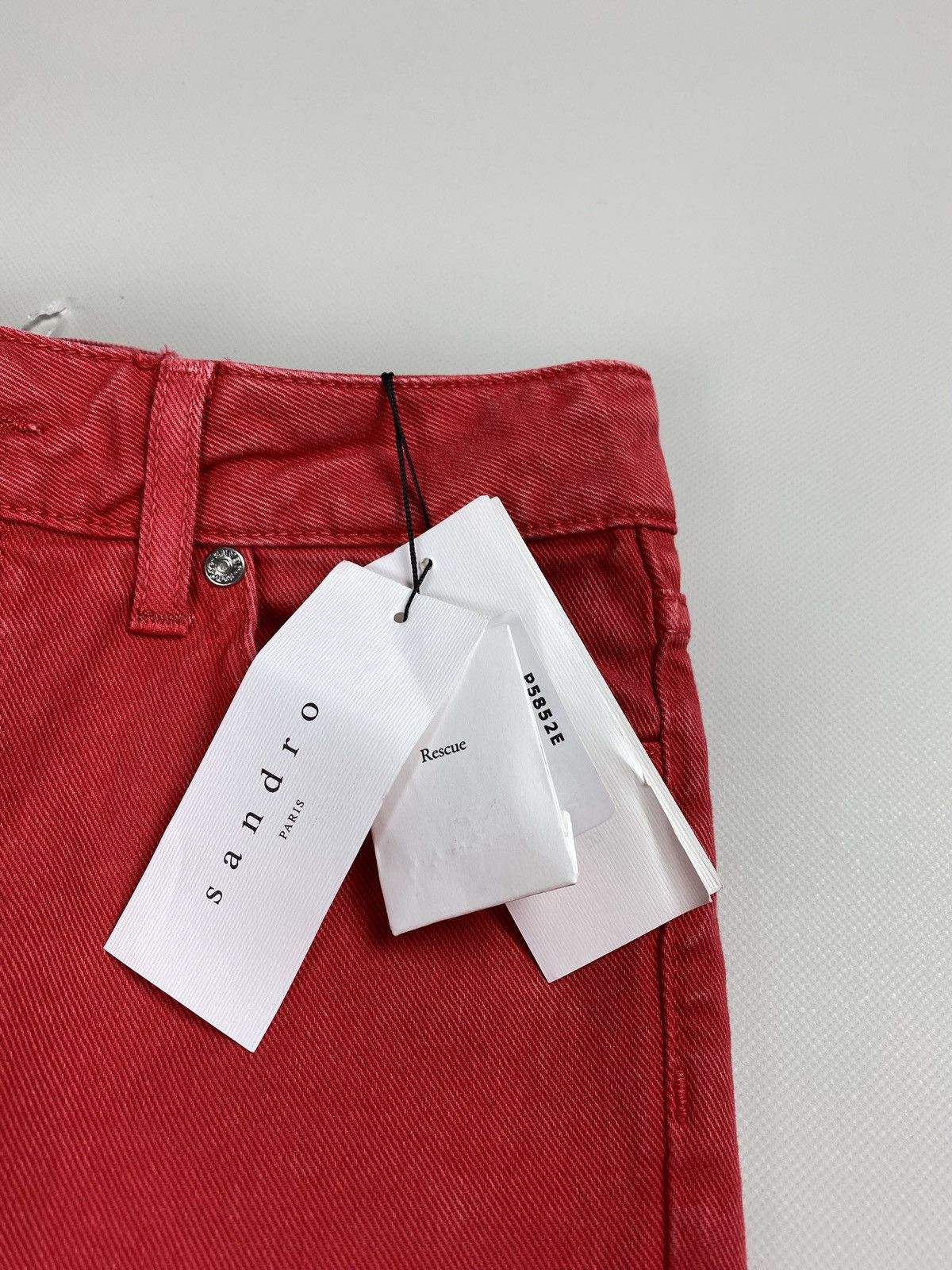 Sandro BNWT Sandro Paris mid rise ladies skinny jeans pants Size 24" / US 00 / IT 34 - 13 Thumbnail