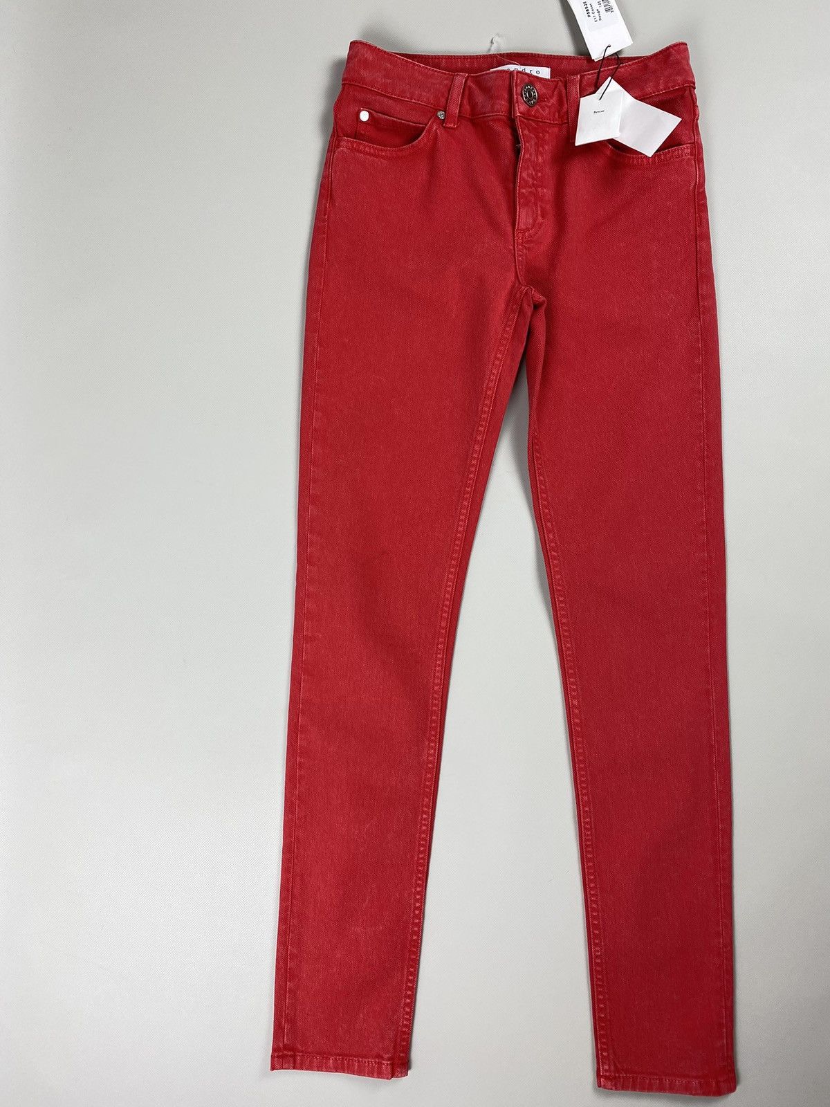 Sandro BNWT Sandro Paris mid rise ladies skinny jeans pants Size 24" / US 00 / IT 34 - 2 Thumbnail