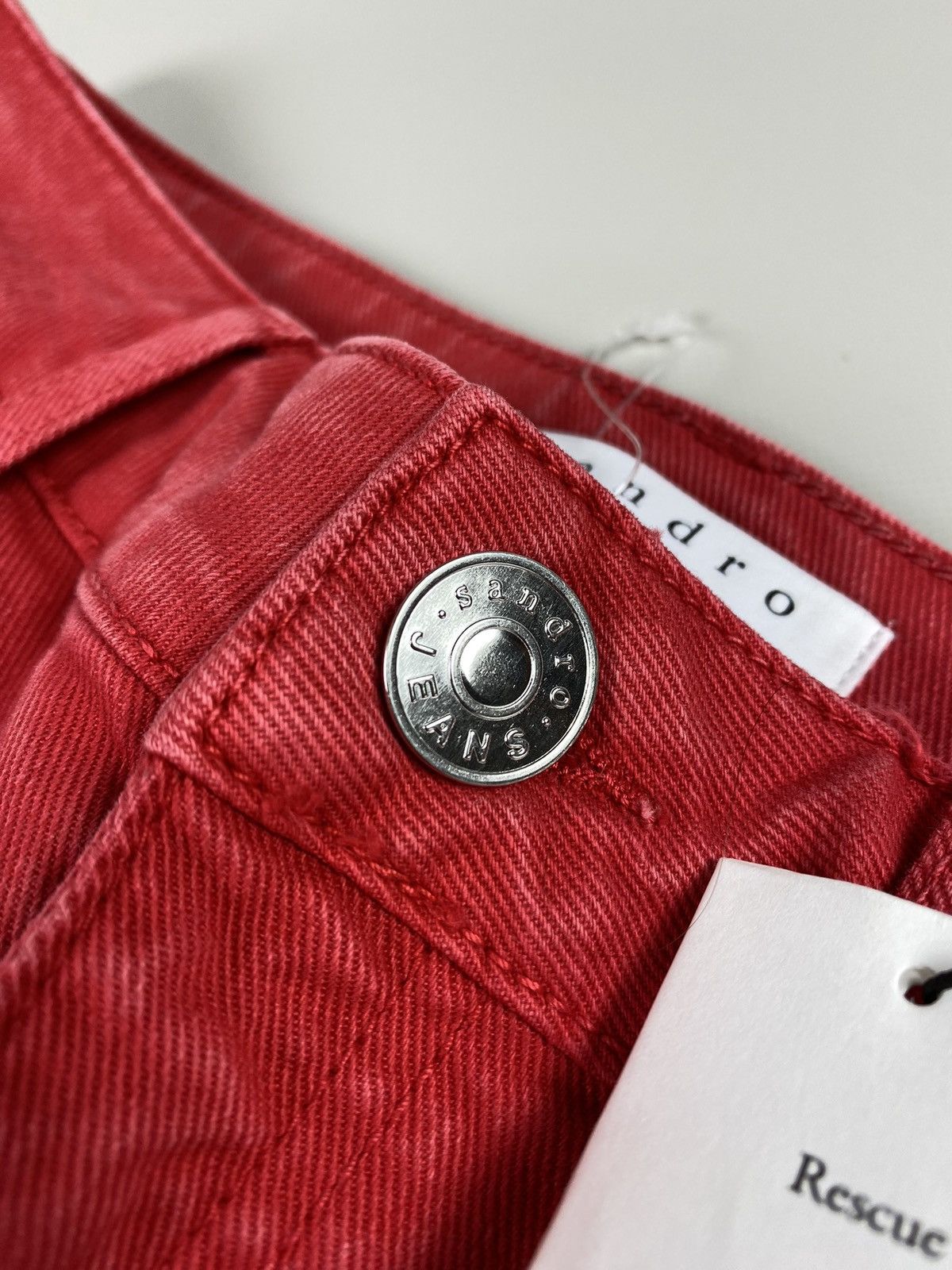 Sandro BNWT Sandro Paris mid rise ladies skinny jeans pants Size 24" / US 00 / IT 34 - 11 Thumbnail