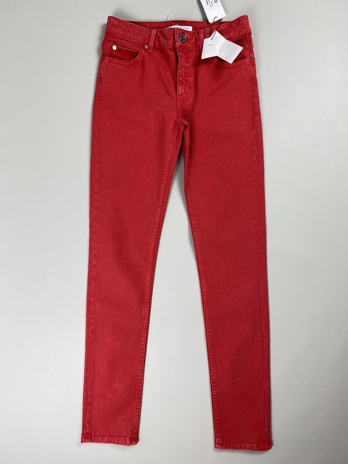 Sandro BNWT Sandro Paris mid rise ladies skinny jeans pants Size 24" / US 00 / IT 34 - 1 Thumbnail