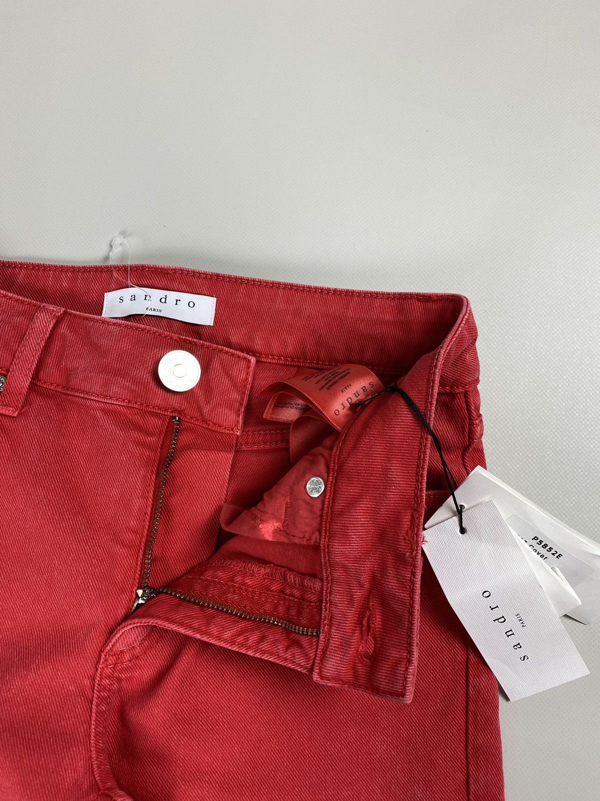 Sandro BNWT Sandro Paris mid rise ladies skinny jeans pants Size 24" / US 00 / IT 34 - 12 Thumbnail