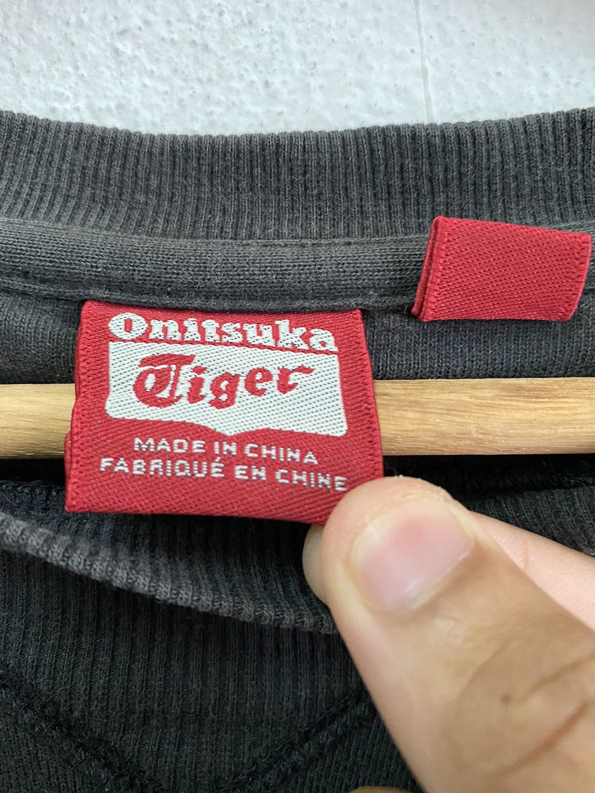 Asics × Onitsuka Tiger × Vintage Onitsuka Tiger Rare Design Embroidery Sweatshirt Logo Size US S / EU 44-46 / 1 - 7 Thumbnail