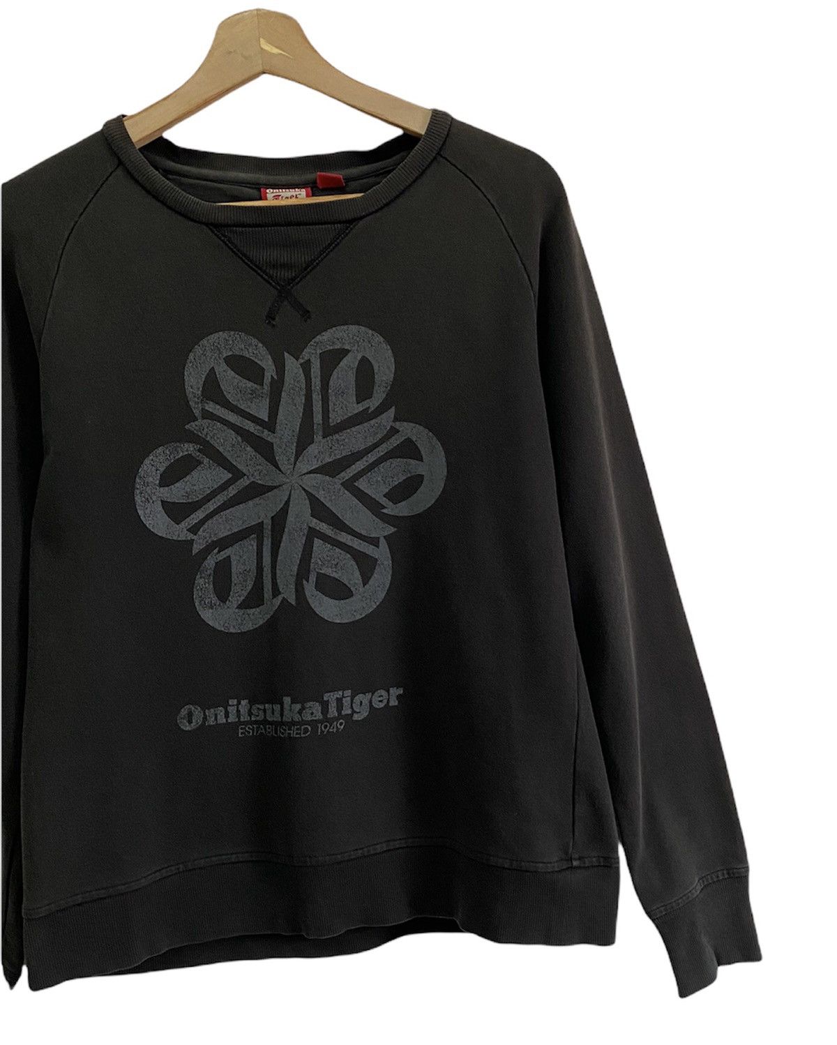 Asics × Onitsuka Tiger × Vintage Onitsuka Tiger Rare Design Embroidery Sweatshirt Logo Size US S / EU 44-46 / 1 - 4 Thumbnail