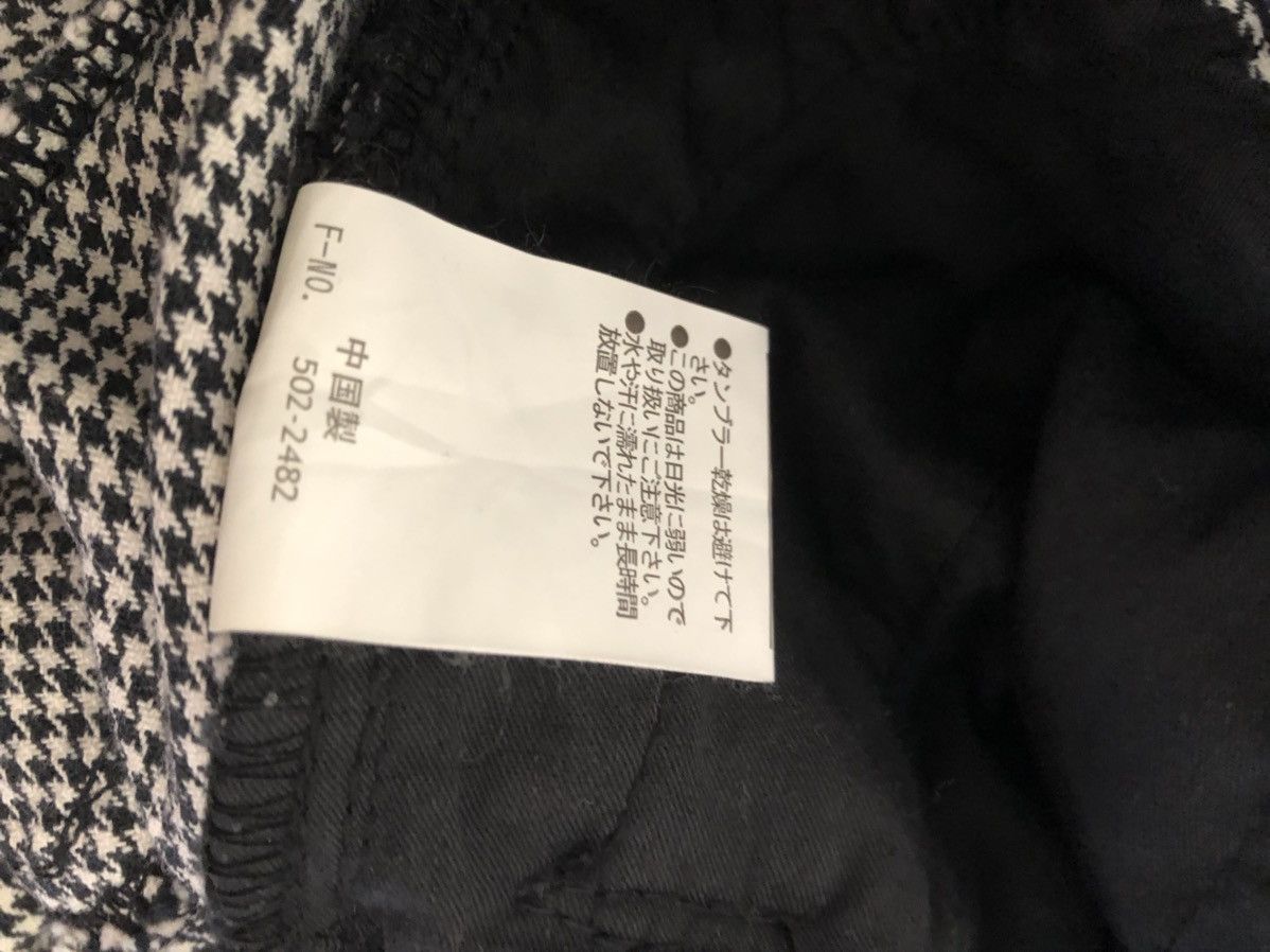 Nicole Club Nicole Hideaways Japan Houndstooth Flare Cargo Trouser Size US 30 / EU 46 - 25 Thumbnail