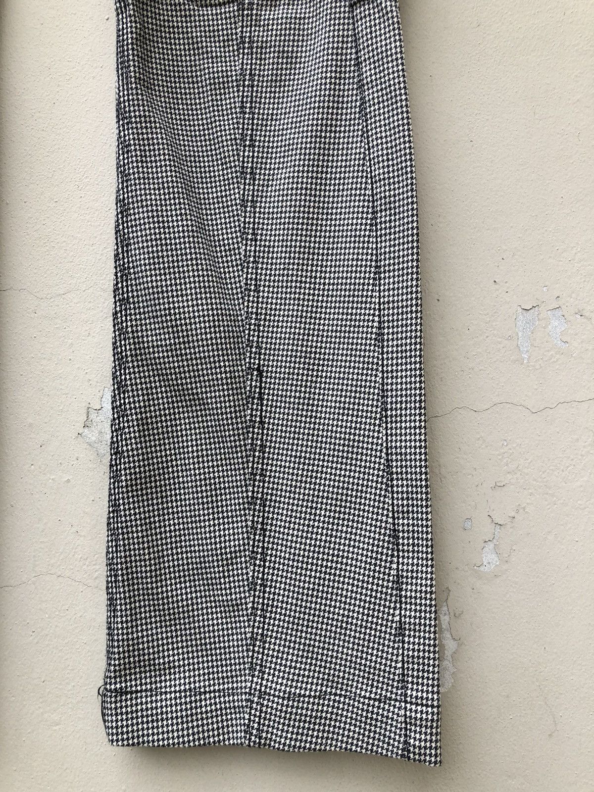 Nicole Club Nicole Hideaways Japan Houndstooth Flare Cargo Trouser Size US 30 / EU 46 - 13 Thumbnail