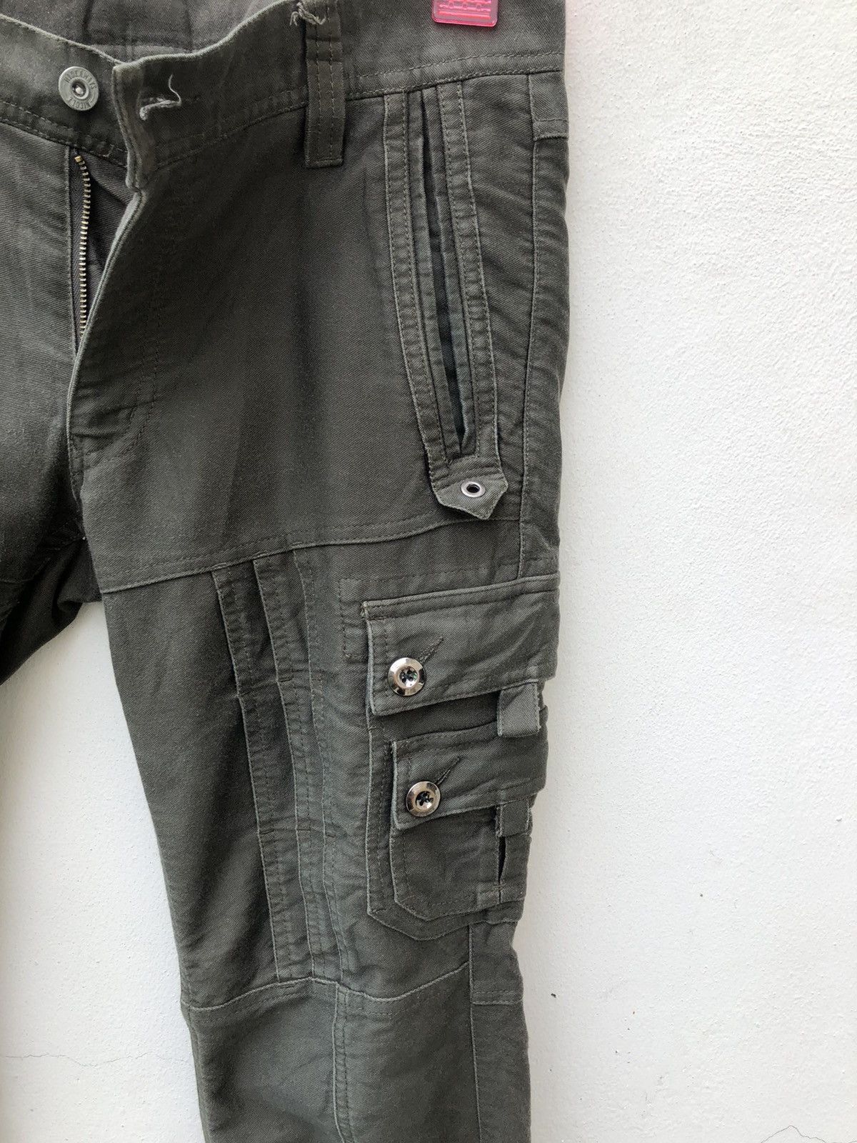 Nicole Club NICOLE Multi Pocket Cargo Trouser Pant Size US 30 / EU 46 - 12 Thumbnail