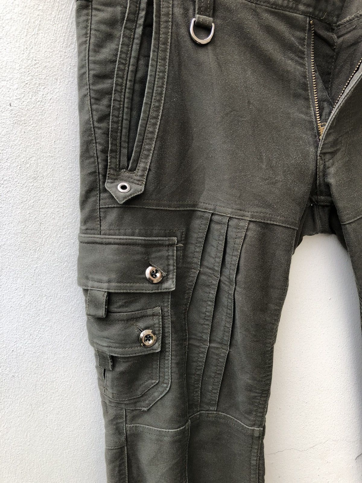 Nicole Club NICOLE Multi Pocket Cargo Trouser Pant Size US 30 / EU 46 - 9 Thumbnail