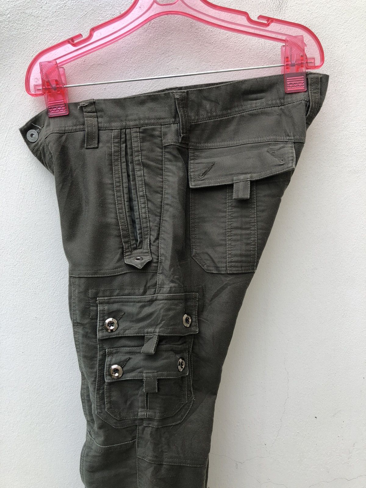 Nicole Club NICOLE Multi Pocket Cargo Trouser Pant Size US 30 / EU 46 - 23 Thumbnail