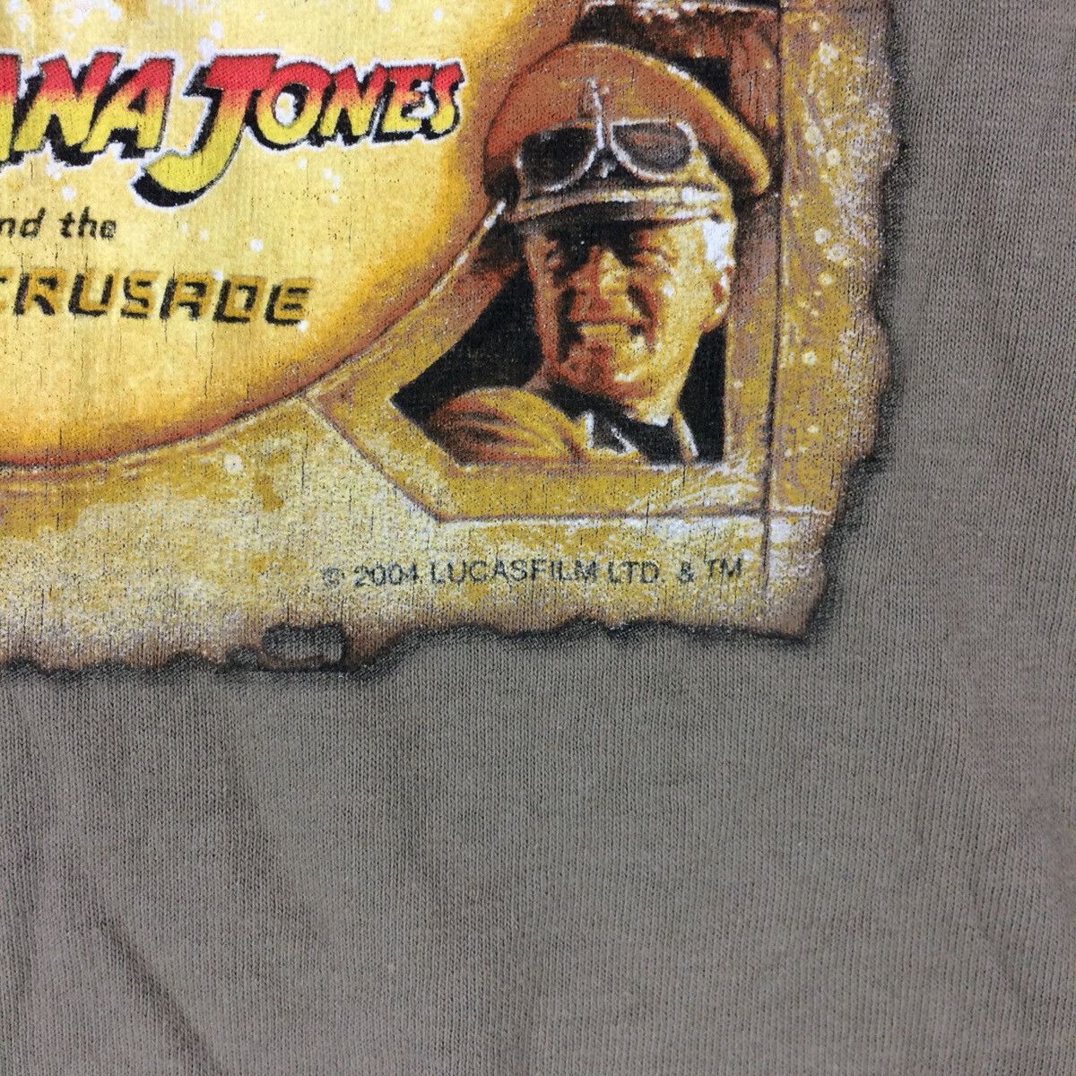 Vintage Vintage 2004 Indiana Jones And The Last Crusade Tshirt Size US M / EU 48-50 / 2 - 4 Thumbnail