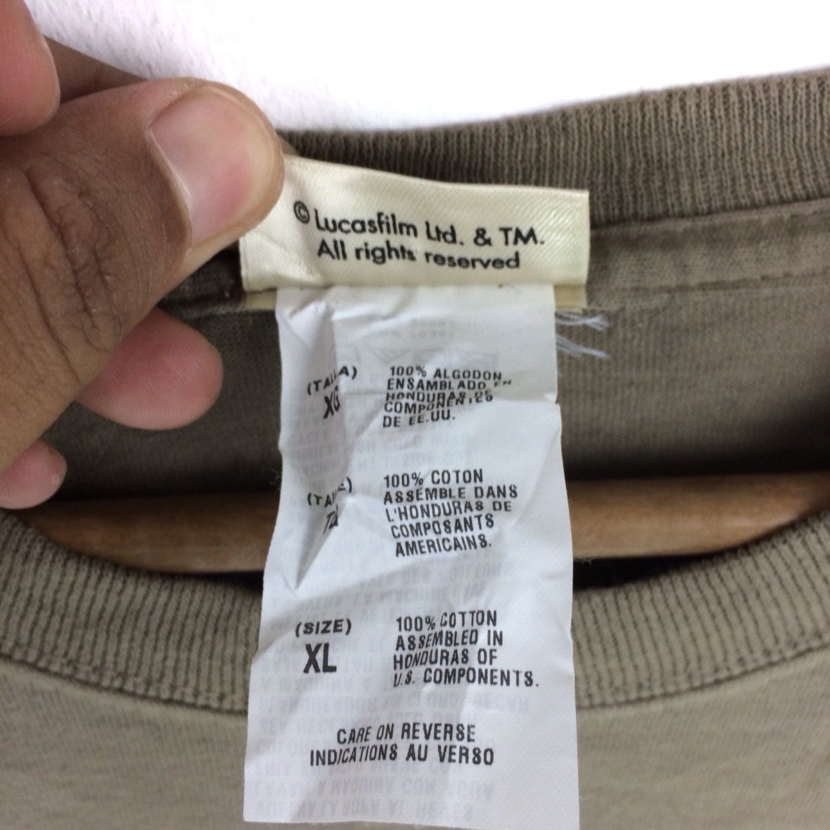 Vintage Vintage 2004 Indiana Jones And The Last Crusade Tshirt Size US M / EU 48-50 / 2 - 6 Thumbnail