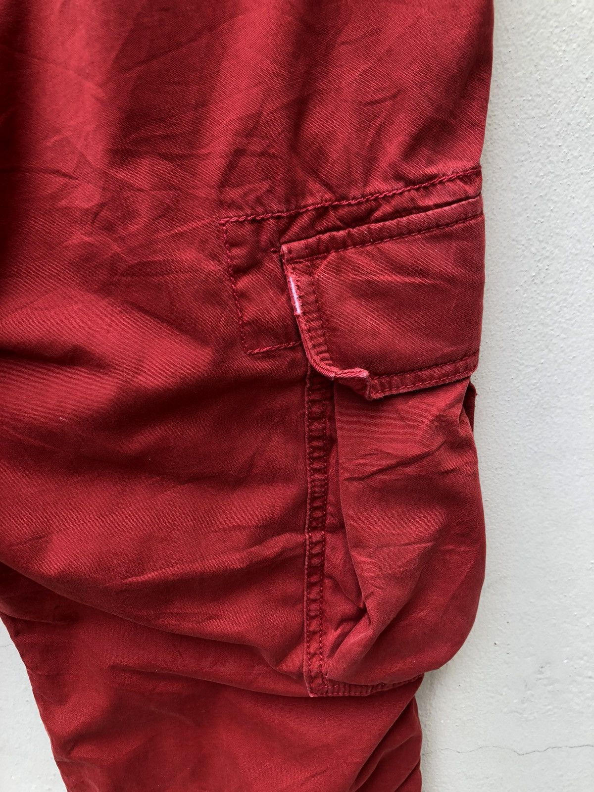 Polo Ralph Lauren Polo by Ralph Lauren Red Cargo Trouser Pant Size US 36 / EU 52 - 11 Thumbnail
