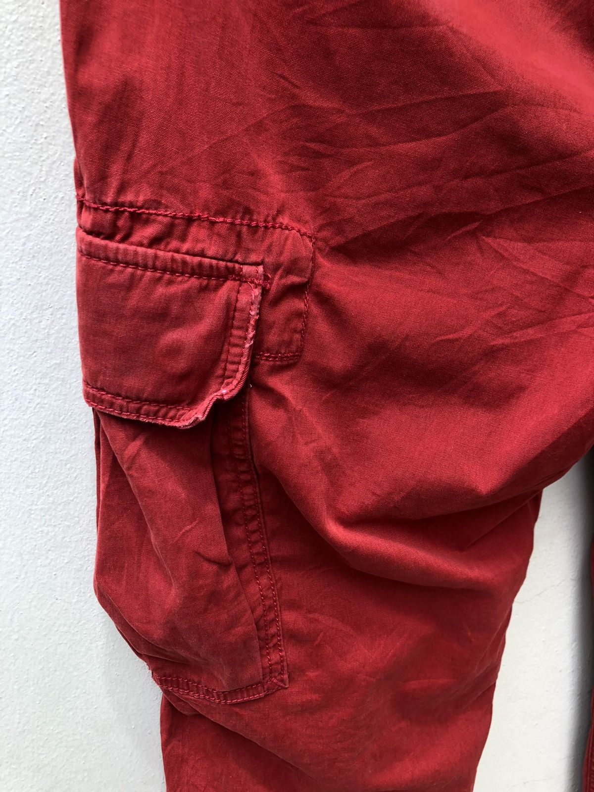 Polo Ralph Lauren Polo by Ralph Lauren Red Cargo Trouser Pant Size US 36 / EU 52 - 12 Thumbnail