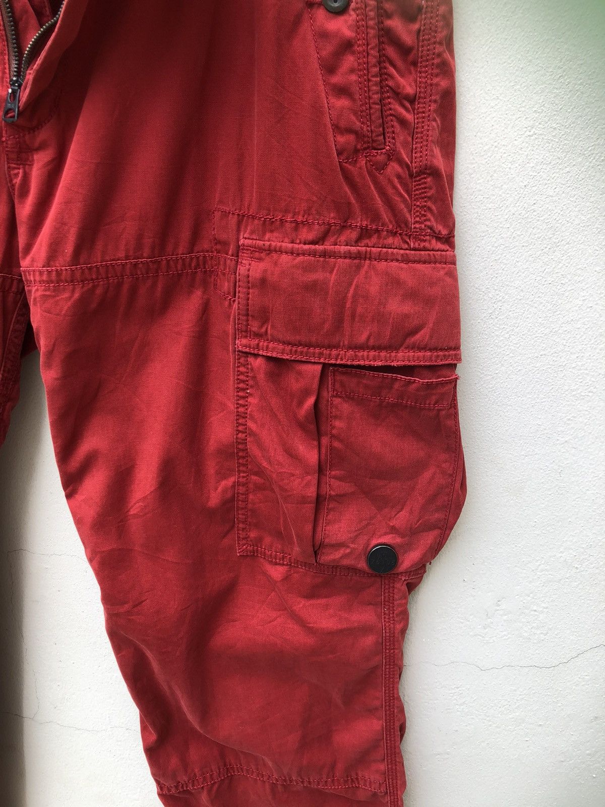 Polo Ralph Lauren Polo by Ralph Lauren Red Cargo Trouser Pant Size US 36 / EU 52 - 6 Thumbnail
