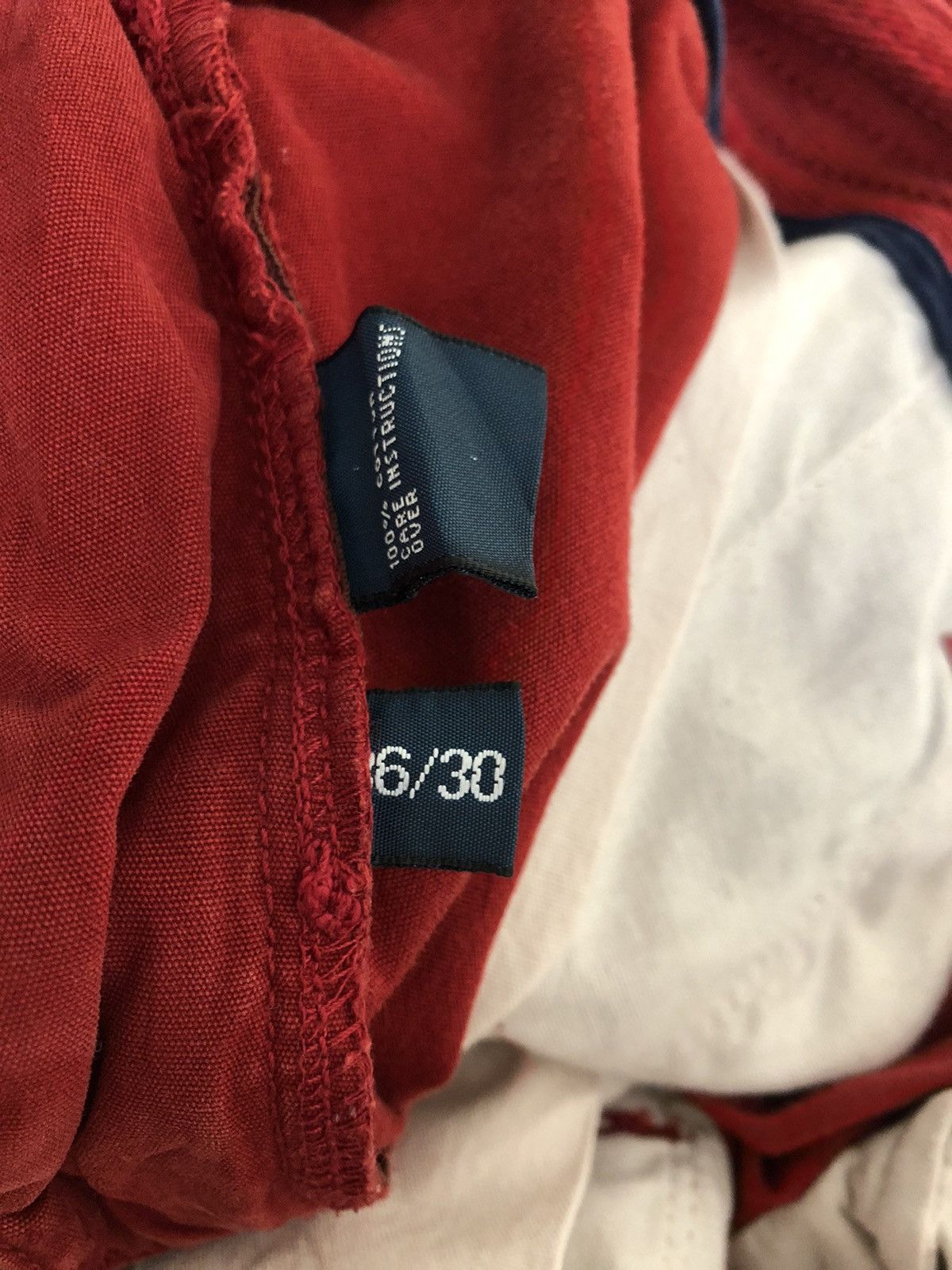 Polo Ralph Lauren Polo by Ralph Lauren Red Cargo Trouser Pant Size US 36 / EU 52 - 18 Thumbnail