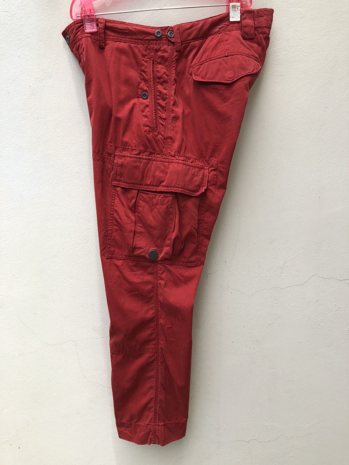 Polo Ralph Lauren Polo by Ralph Lauren Red Cargo Trouser Pant Size US 36 / EU 52 - 15 Thumbnail