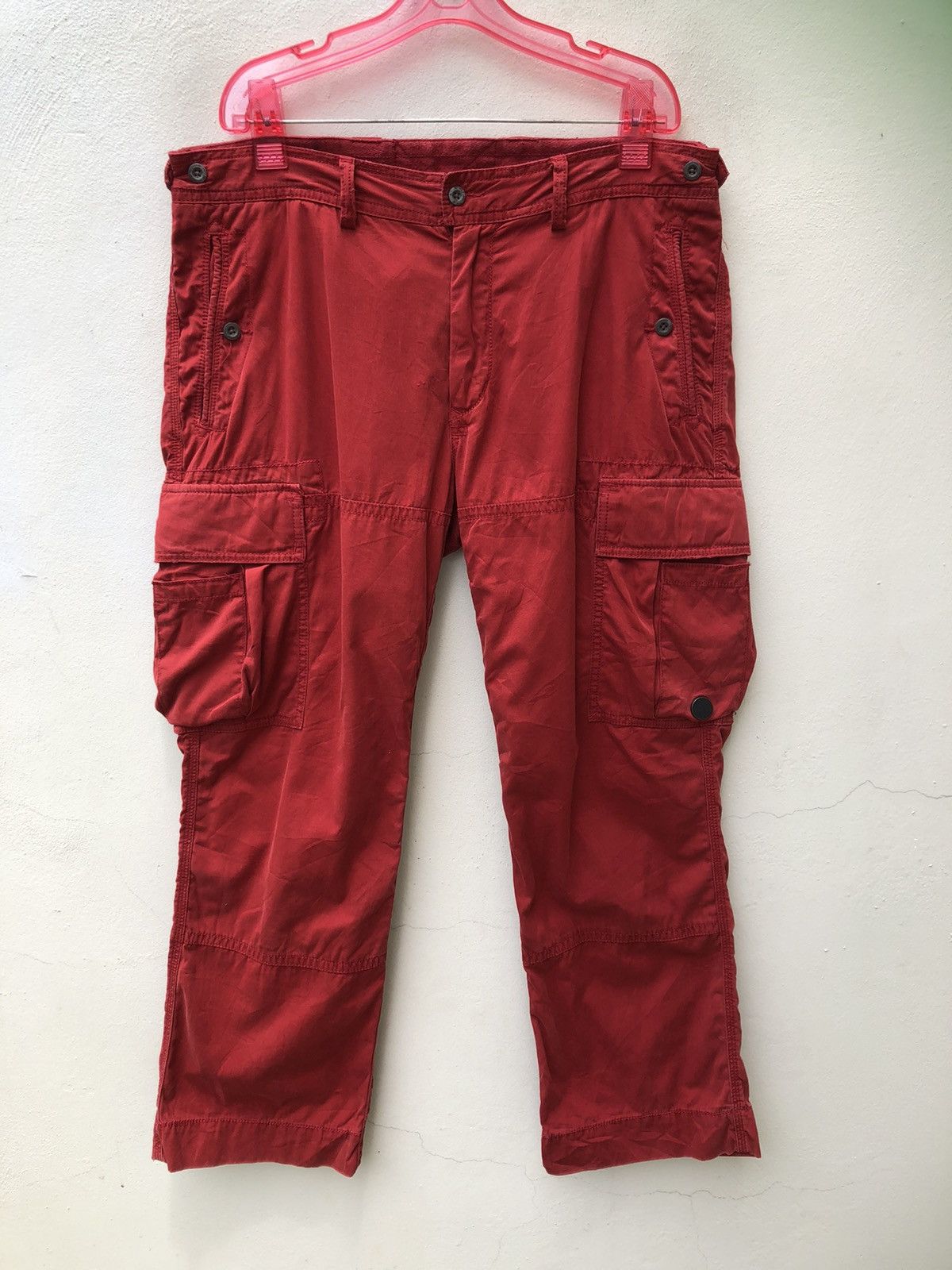 Polo by Ralph Lauren Red Cargo Trouser Pant