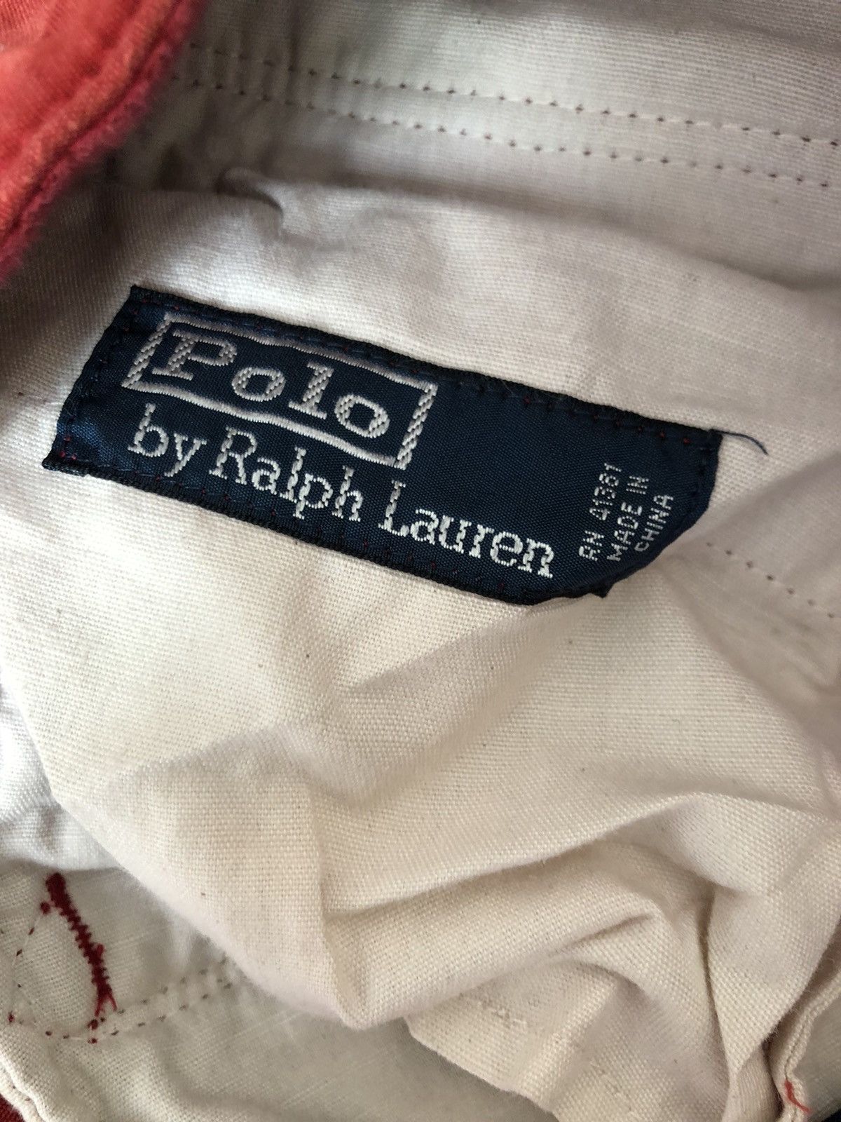 Polo Ralph Lauren Polo by Ralph Lauren Red Cargo Trouser Pant Size US 36 / EU 52 - 17 Thumbnail