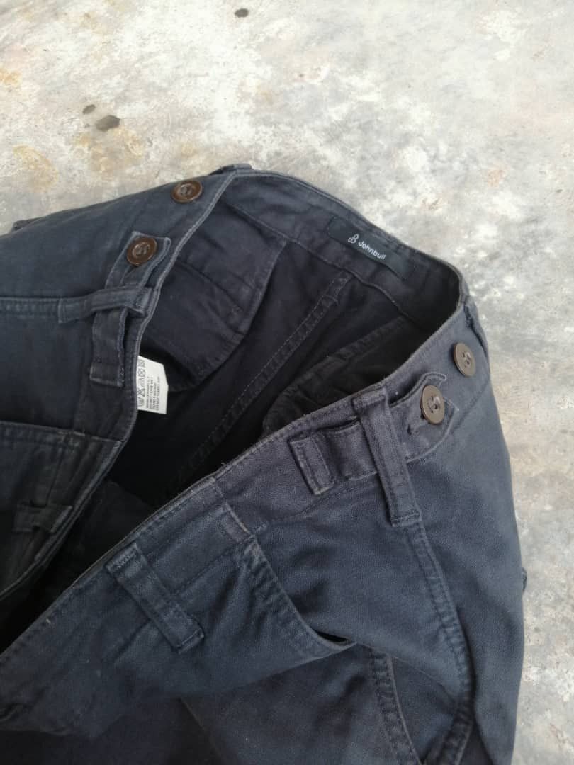 Johnbull John Bull Tactical Faded Black Cargo Pants Multi Pocket Size US 32 / EU 48 - 11 Thumbnail
