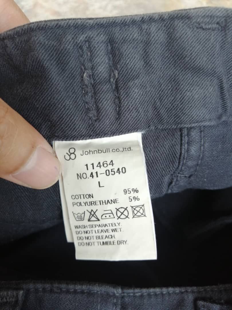 Johnbull John Bull Tactical Faded Black Cargo Pants Multi Pocket Size US 32 / EU 48 - 10 Thumbnail