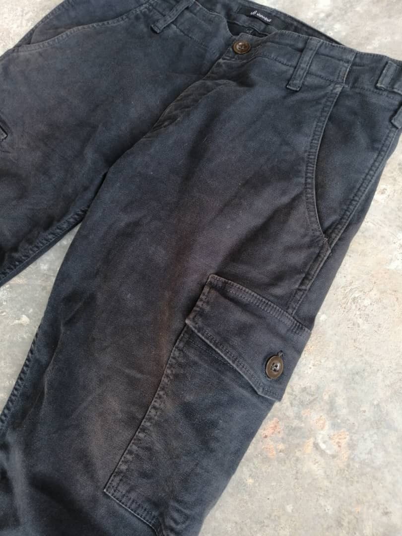 Johnbull John Bull Tactical Faded Black Cargo Pants Multi Pocket Size US 32 / EU 48 - 5 Thumbnail