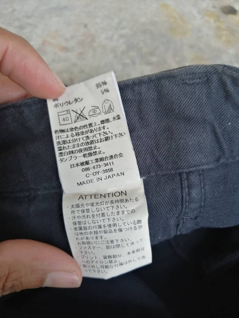 Johnbull John Bull Tactical Faded Black Cargo Pants Multi Pocket Size US 32 / EU 48 - 9 Thumbnail