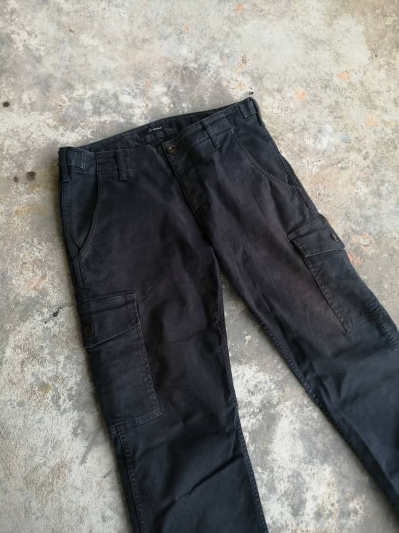Johnbull John Bull Tactical Faded Black Cargo Pants Multi Pocket Size US 32 / EU 48 - 3 Thumbnail